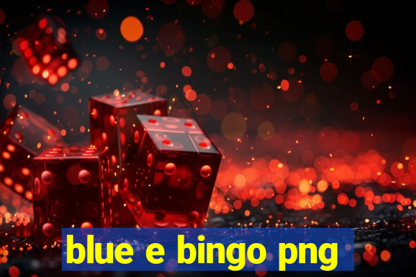 blue e bingo png